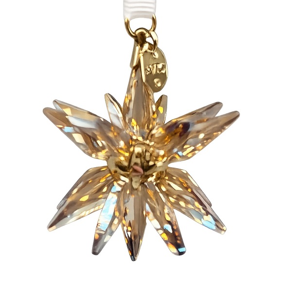 Swarovski Other - Swarovski 2025 Annual Edition Festive 3D Star Ornament 5701505 Gold w/ Box